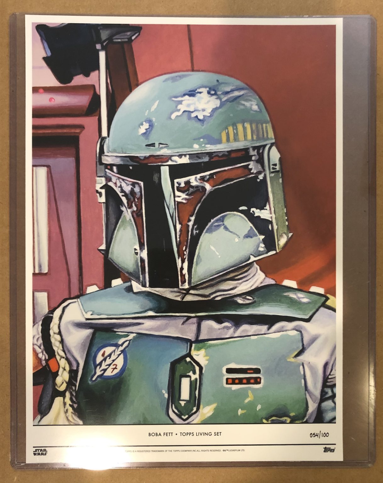 topps boba fett card